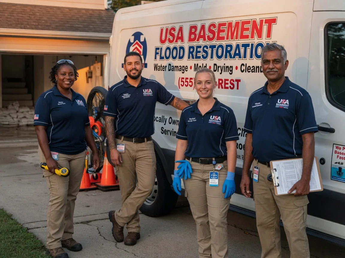 Basement Flood Cleanup company in Amorita, OK