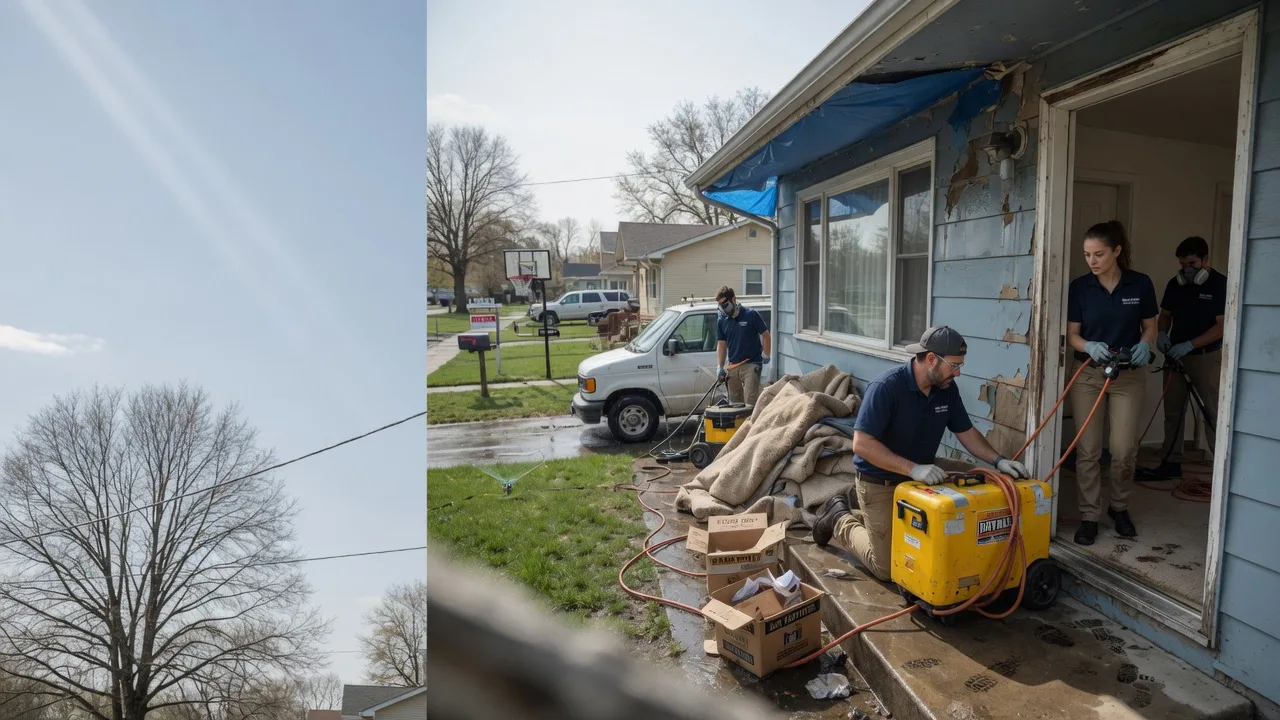 Basement Flood Cleanup in Amorita, OK near me